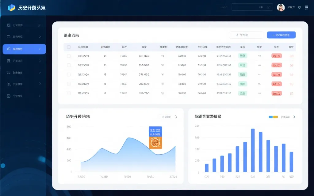 历史数据归档界面
